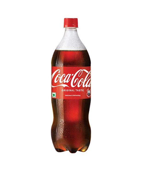 Coca-Cola Original Taste Soft Drink PET Bottle, 2.25 L